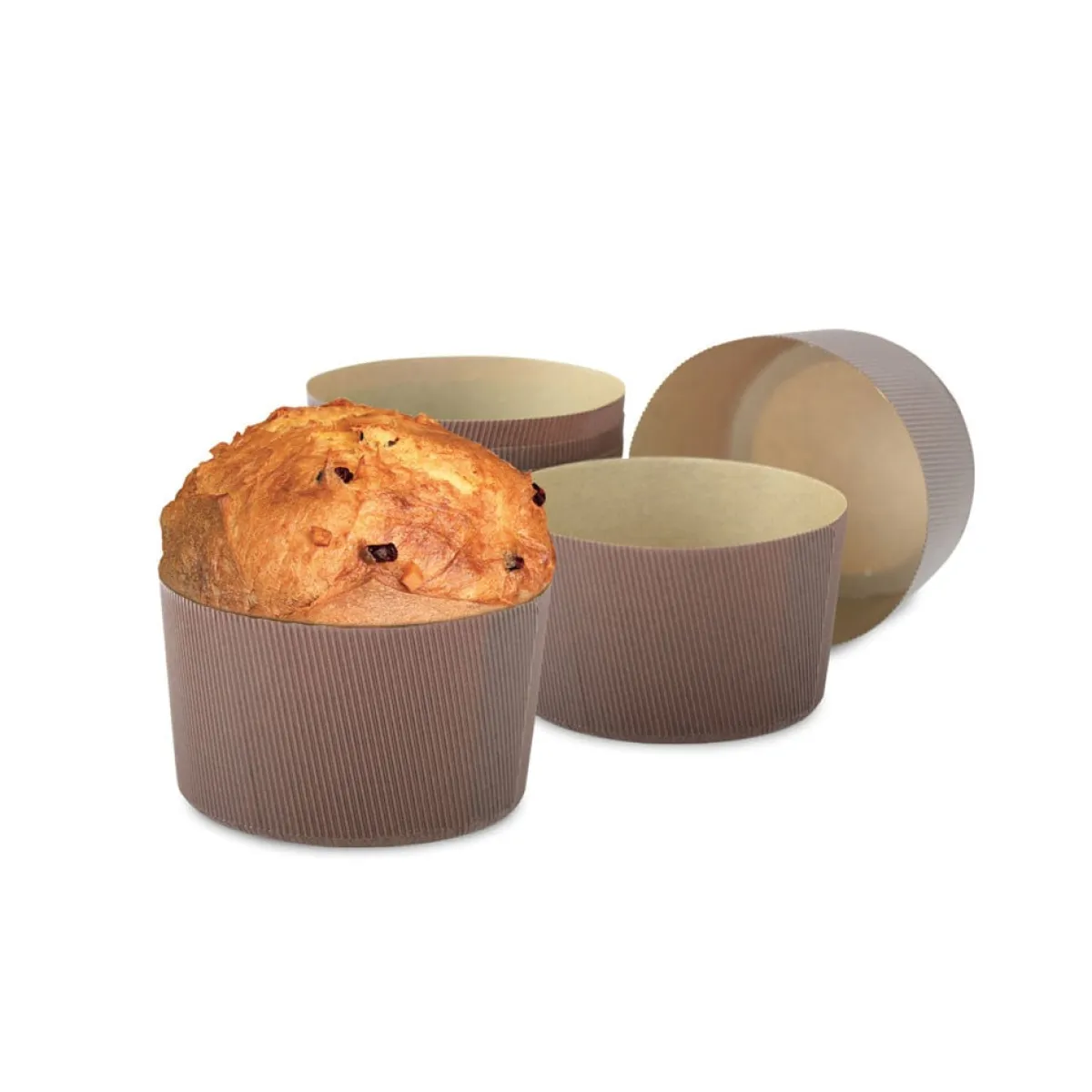 Decora Canasta/Panettone Bakvorm Ø7x6(h) cm 12 stuks Clearance