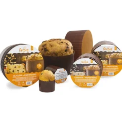 Decora Canasta/Panettone Bakvorm Ø16x11(h) cm 5 stuks