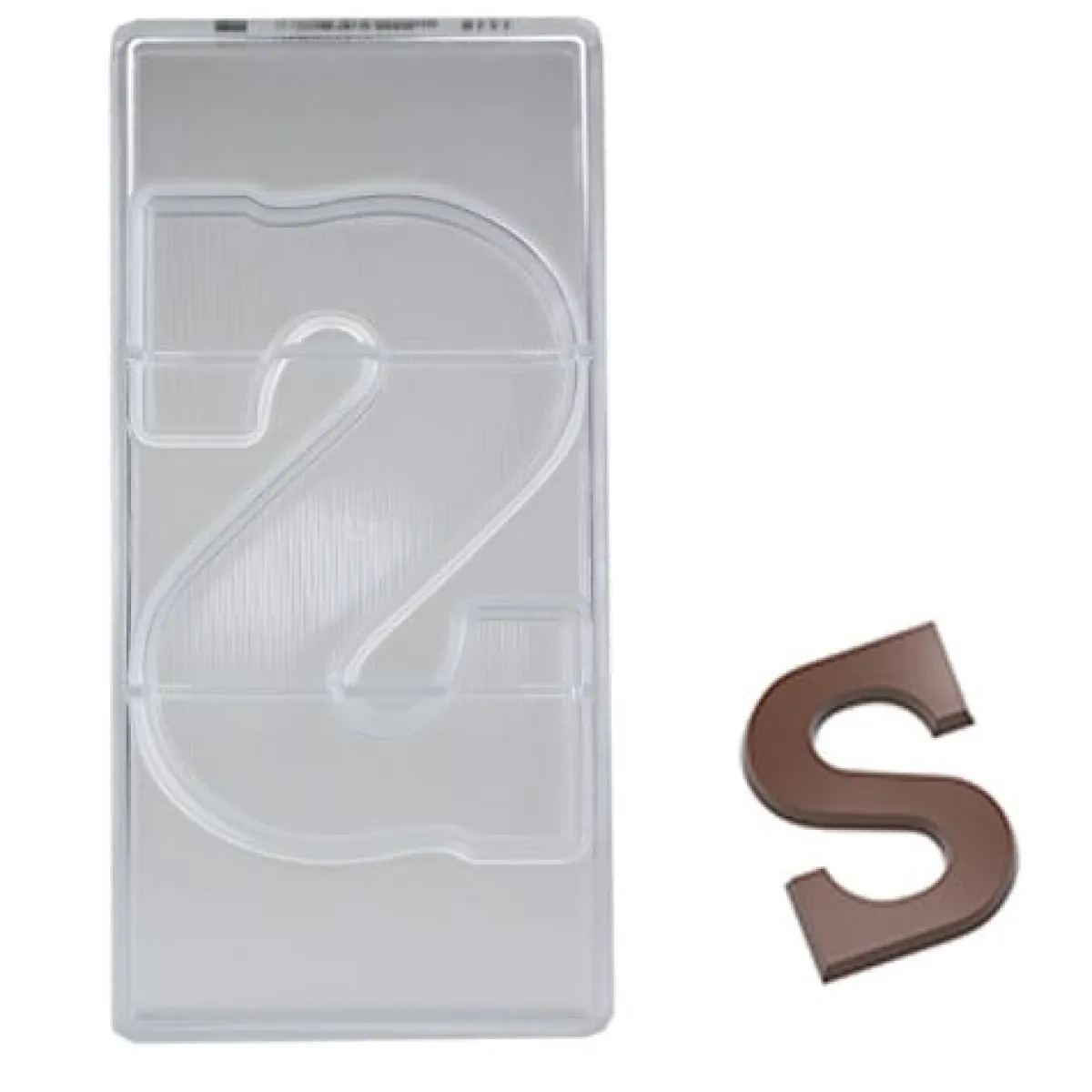 Chocolate World Chocoladebloklettervorm 200 gr. Letter S Online