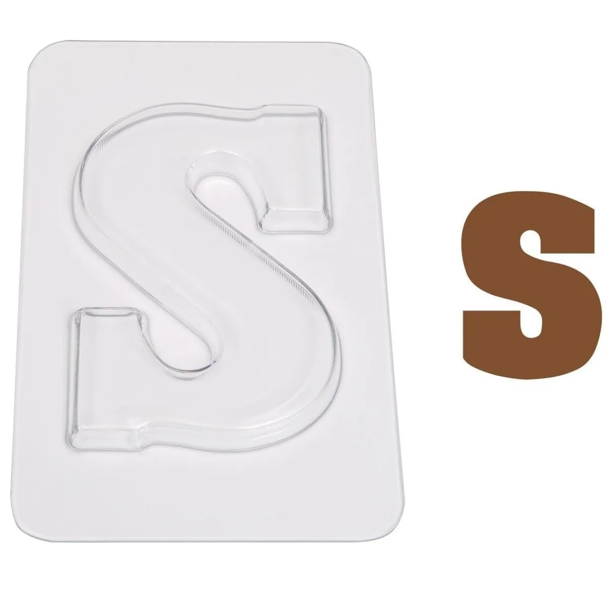 Overig Chocoladebloklettervorm 200 gr. Letter S Online