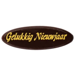 Overig Chocoladedecoratie Gelukkig Nieuwjaar 300 stuks Outlet