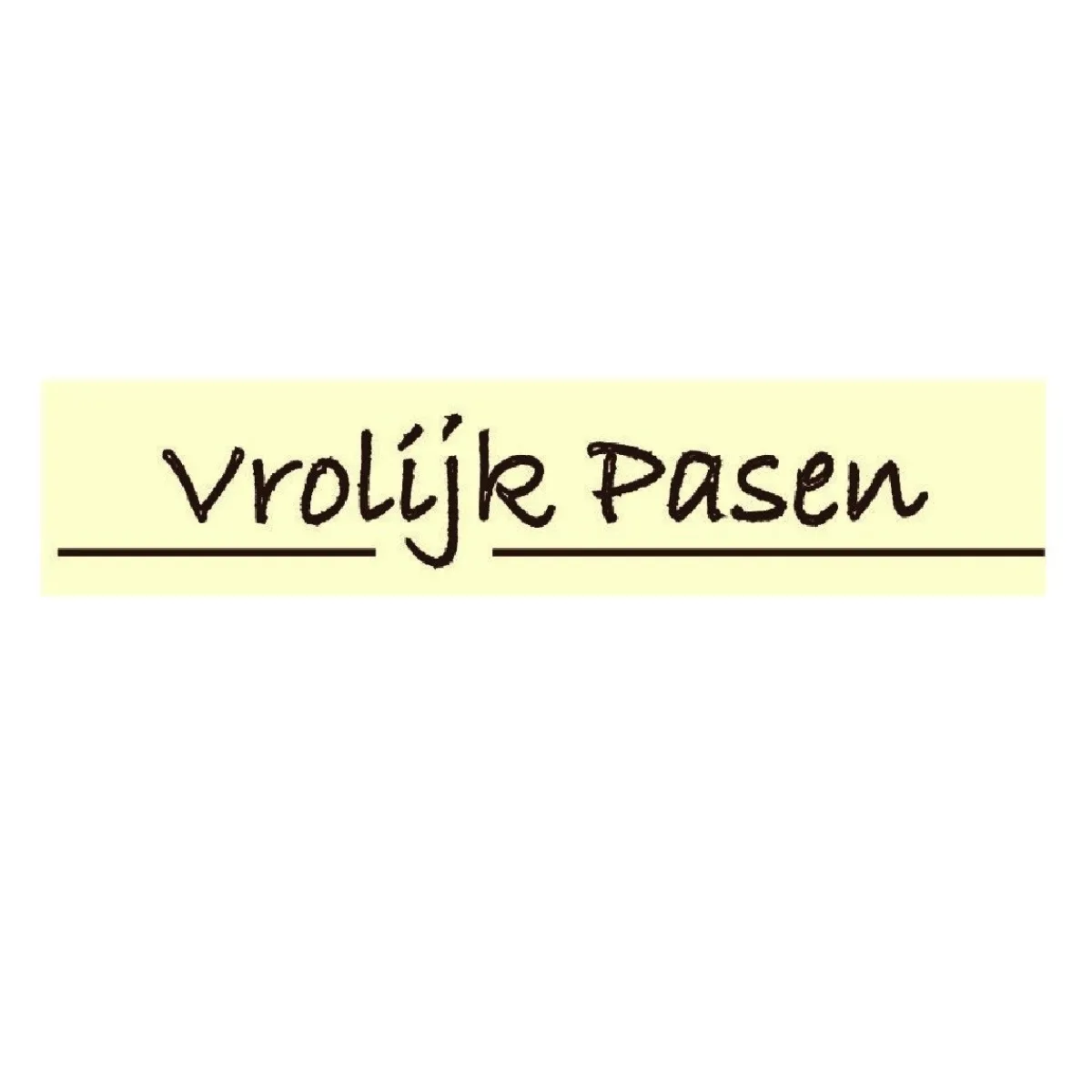 Overig Chocoladedecoratie Vrolijk Pasen 120 stuks Clearance