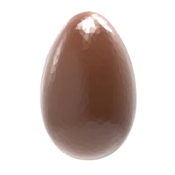 Chocolate World Chocolade Holvorm Ei Facet (6x) 86x56x30mm Best