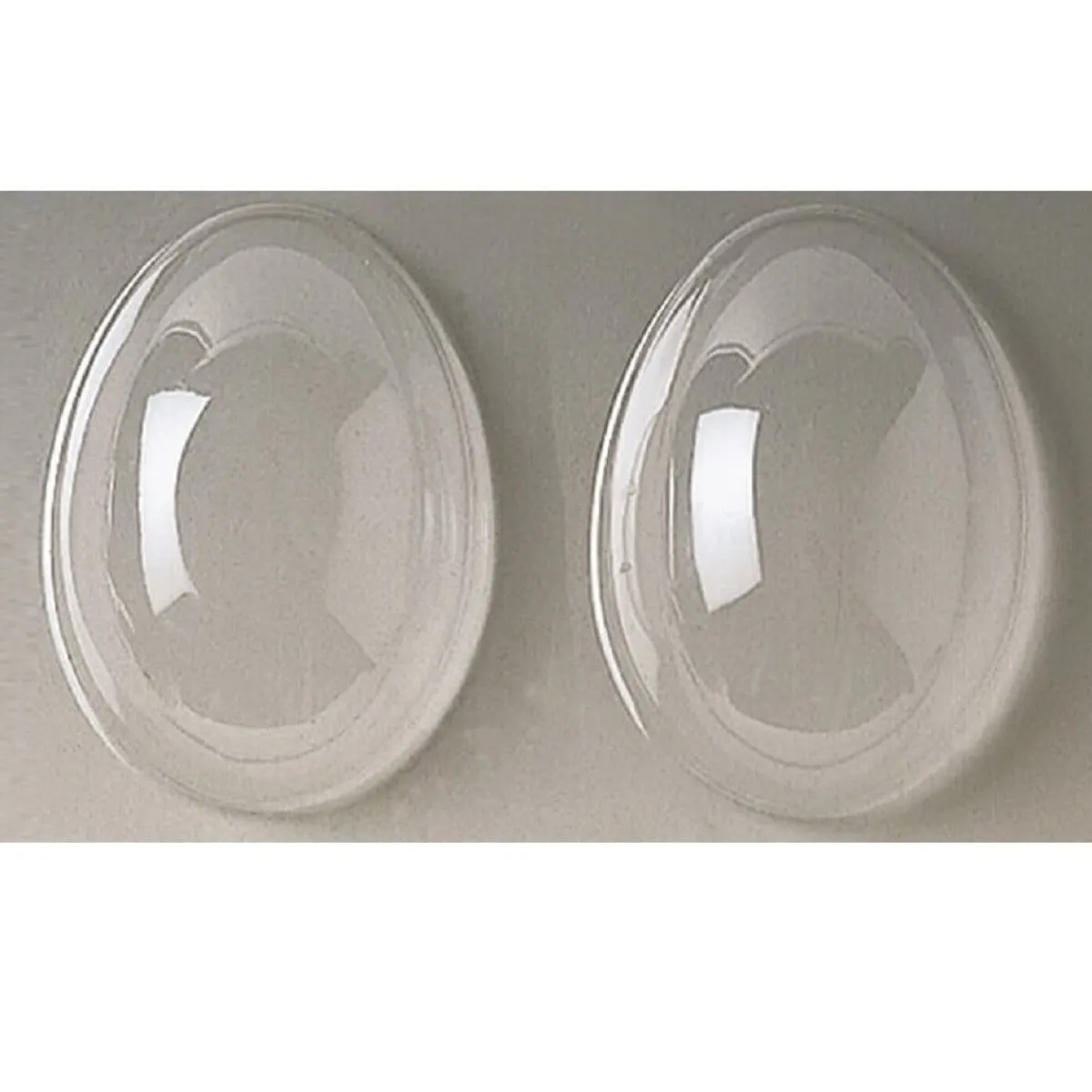 Martellato Chocolade Holvorm Pasen Half-Ei Glad (2x) 15,4x11x5,5cm.