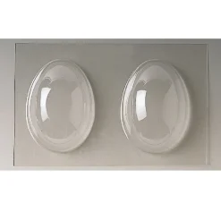 Martellato Chocolade Holvorm Pasen Half-Ei Glad (2x) 11x8x4cm. Sale