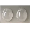 Martellato Chocolade Holvorm Pasen Half-Ei Glad (2x) 12,5x9,4x4,4cm.
