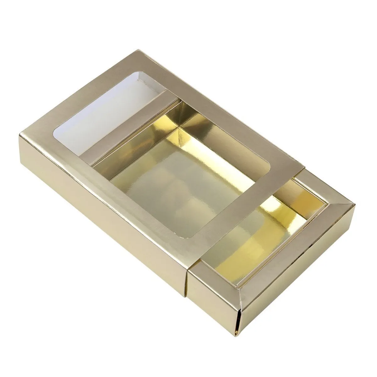 BrandNewCake Chocoladeletterdoos Klein GK1 Goud / Goud 3st Sale