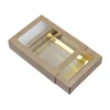 BrandNewCake Chocoladeletterdoos Klein GK1 Kraft / Goud 3st Outlet