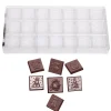 Chocolate World Chocolademal Kerst Ass. (21x) 31x10mm Discount