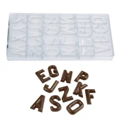 Chocolate World Chocolademal Alfabet (A t/m Z) 4x3x0,6cm Best
