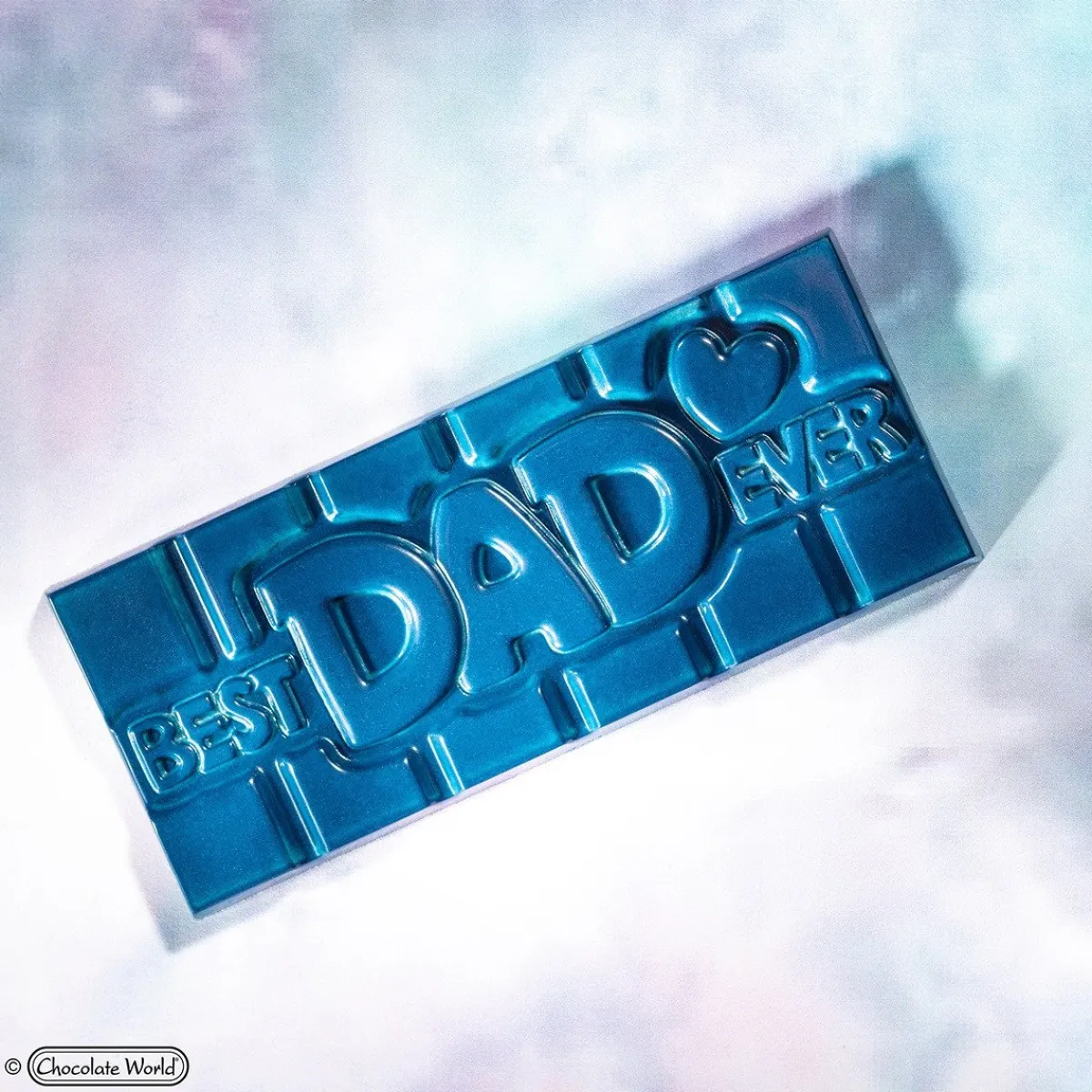 Chocolate World Chocolademal Tablet Best Dad (4x) 118x50mm Hot