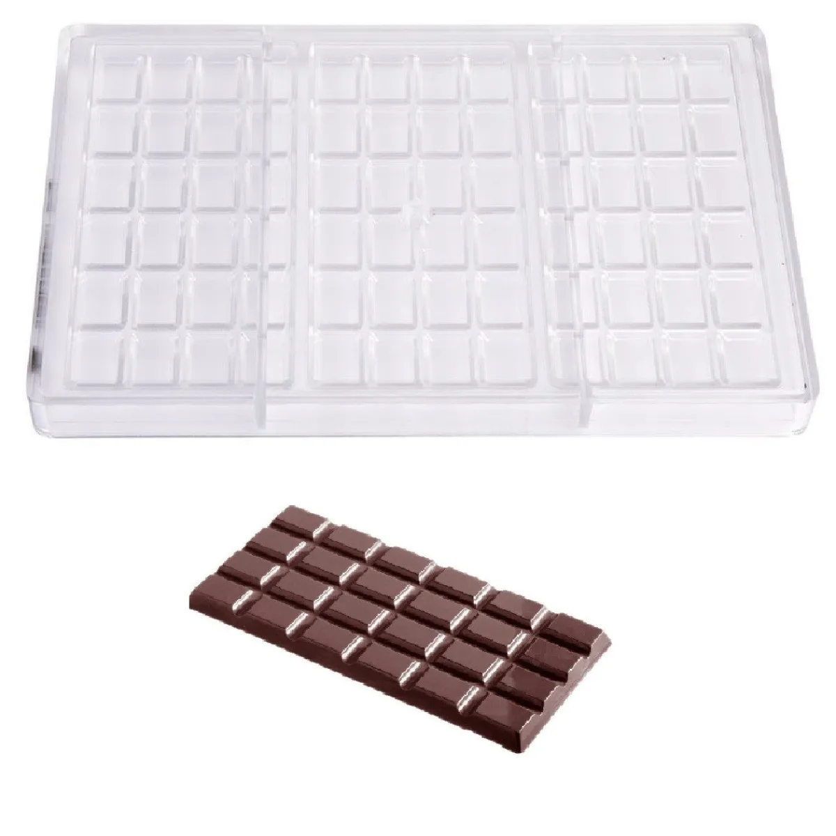 Chocolate World Chocolademal Tablet (3x) 156x77x8mm Outlet