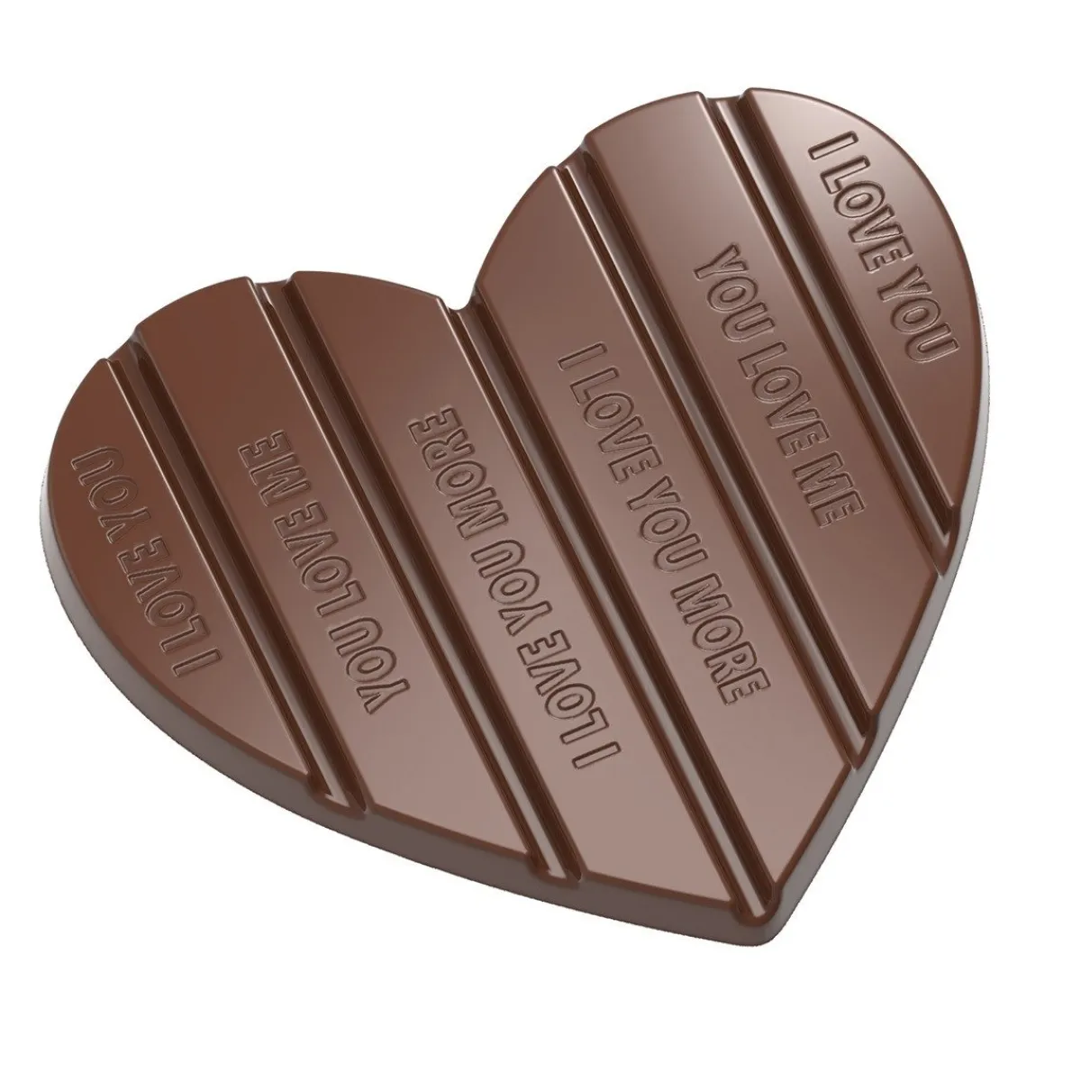 Chocolate World Chocolademal Tablet Hart (2x) 125x110x10mm Sale