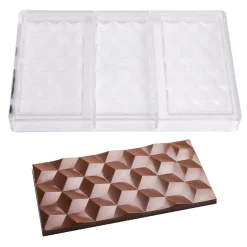 Chocolate World Chocolademal Tablet Facet (3x) 148x74x8,5mm Online