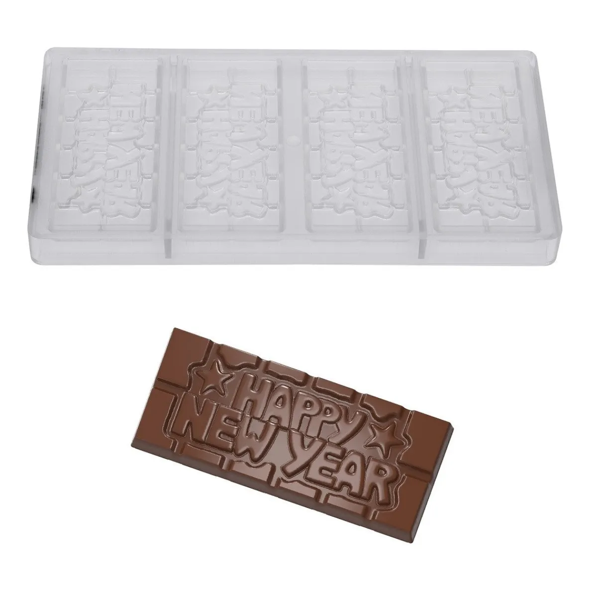 Chocolate World Chocolademal Tablet Happy New Year (4x) Online