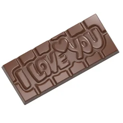 Chocolate World Chocolademal Tablet I Love You (4x) 118x50mm Online