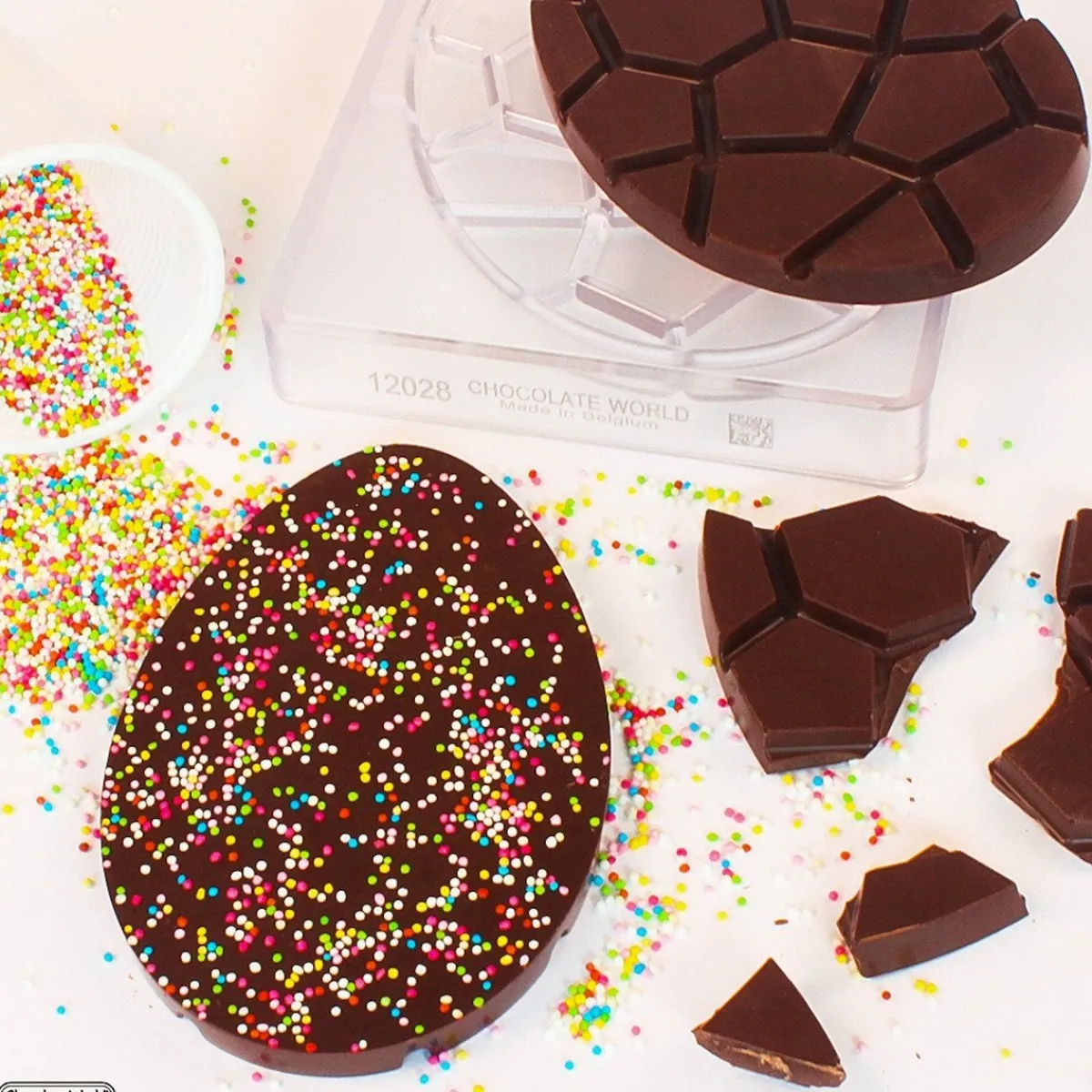 Chocolate World Chocolademal Tablet Paasei (2x) Clearance