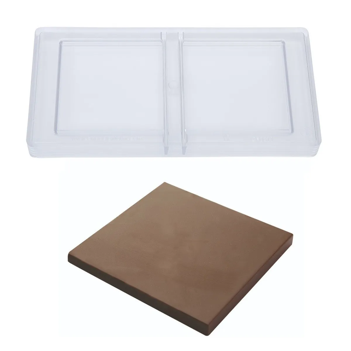Chocolate World Chocolademal Tablet Vierkant (2x) 100x8,5mm Online