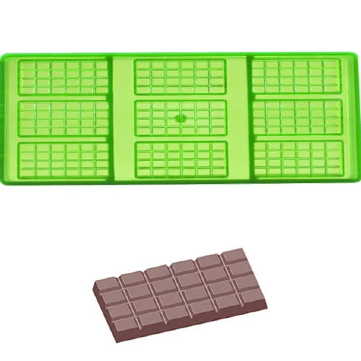 Chocolate World Chocolademal GL Tabletje (9x) 67x33x5mm** Best