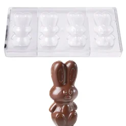 Chocolate World Chocolademal Konijn (2x) 99,5mm Hot