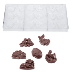Chocolate World Chocolademal Paasgarnituur 6 Fig. (18x) Clearance