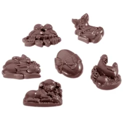 Chocolate World Chocolademal Paasgarnituur 6 Fig. (18x) Clearance