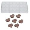 Chocolate World Chocolademal Hartjes Figuren (21x) 30x26x7mm Sale