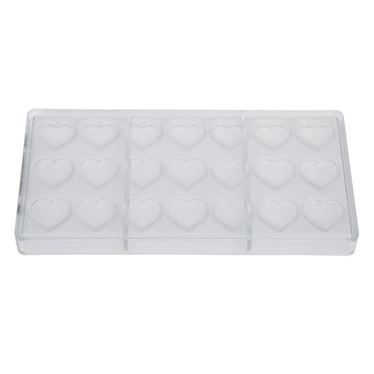 Chocolate World Chocolademal Hartjes Figuren (21x) 30x26x7mm Sale