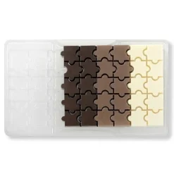 Decora Chocolademal Puzzel (32x) 2x0,7 cm Best