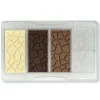 Decora Chocolademal Schildpad Tablet (4x) 8,5x4,2 cm Hot