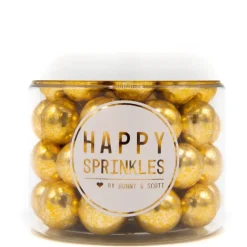 Happy Sprinkles Chocolade Parels XXL Vintage Gold 130g Online