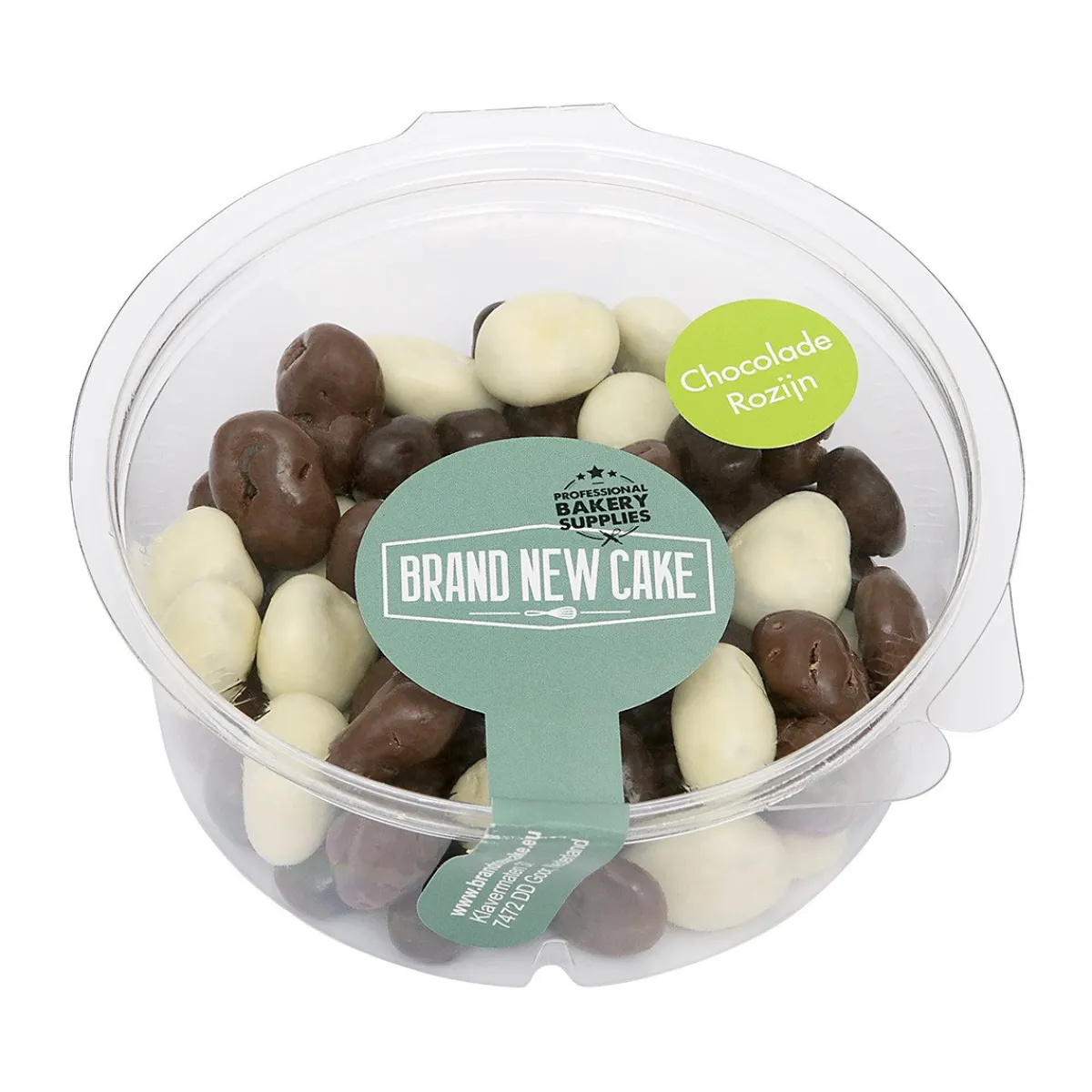 BrandNewCake Chocolade Rozijnen Gemengd 140g Discount