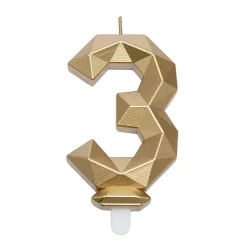Overig Cijferkaars Geo Goud #3 Sale