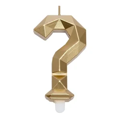Overig Cijferkaars Geo Goud #Vraagteken?** Hot