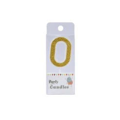 Overig Cijferkaars Goud Glitter #0 Sale
