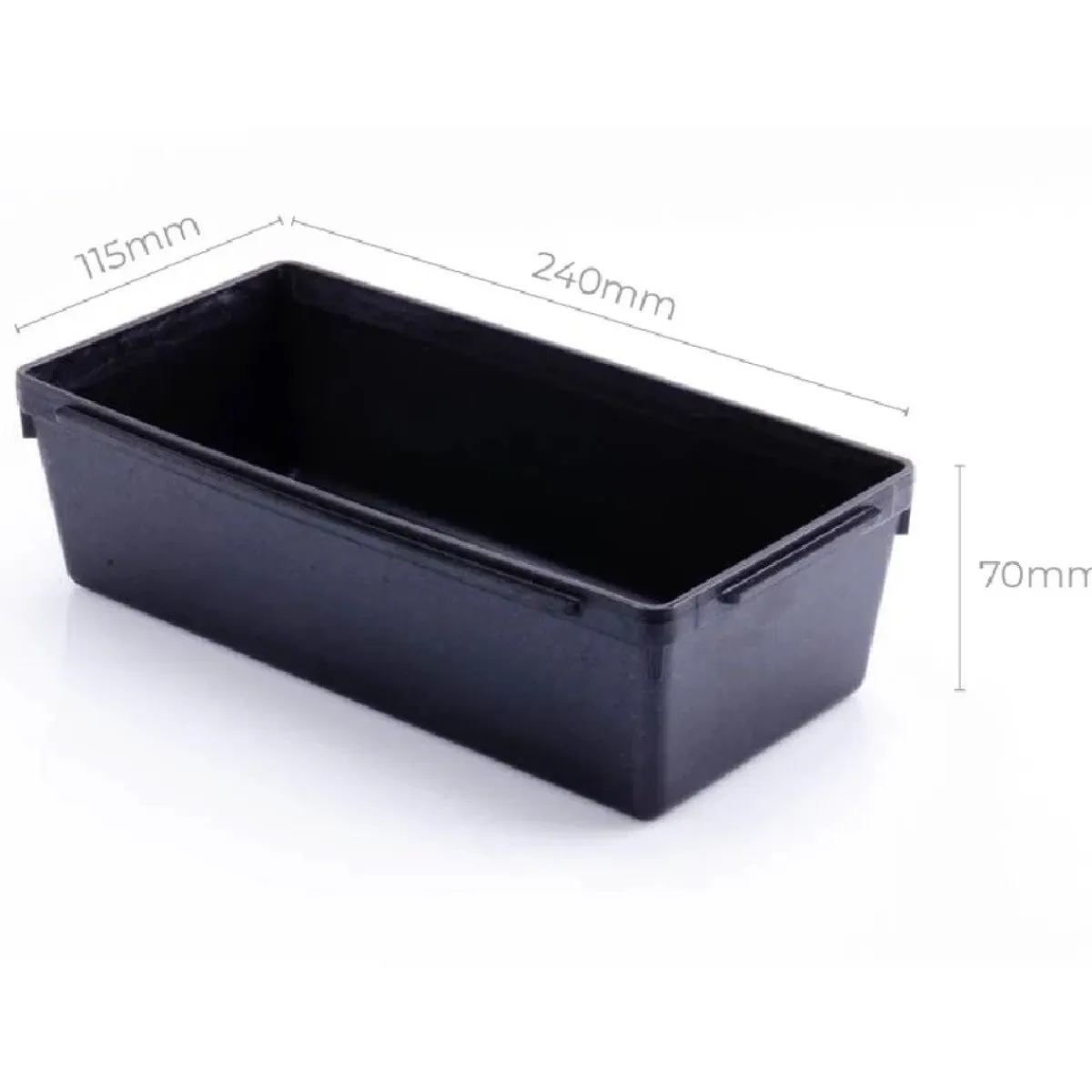 Clean Baking Products CleanBaking Kunststof Broodvorm 24x11,5x7cm Hot