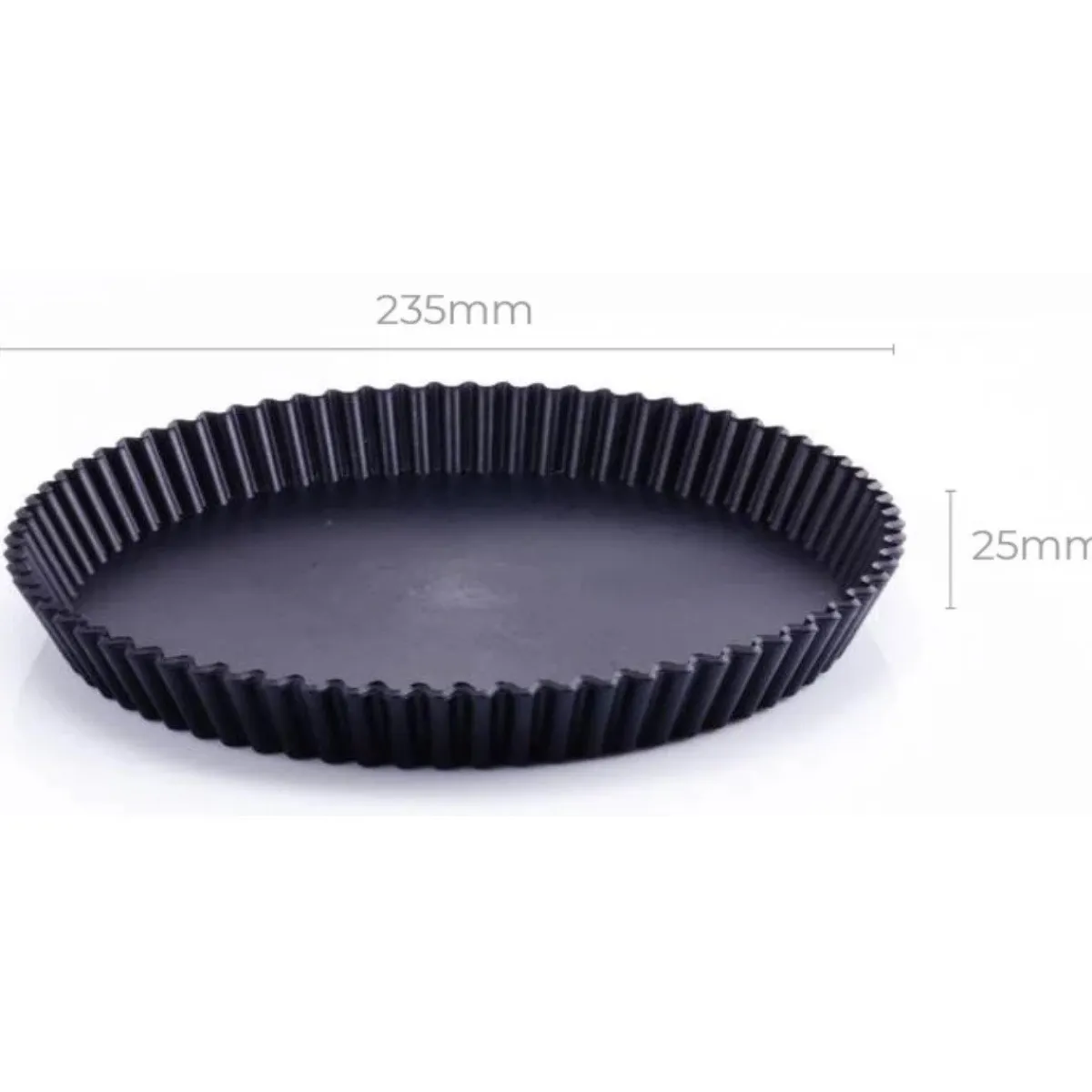 Clean Baking Products CleanBaking Kunststof Vlaaipan Gekarteld Ø20,5cm New
