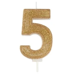 Culpitt Cijferkaars #5 Goud met Glitter Outlet
