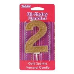 Culpitt Cijferkaars #2 Goud met Glitter Online