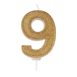 Culpitt Cijferkaars #9 Goud met Glitter Online