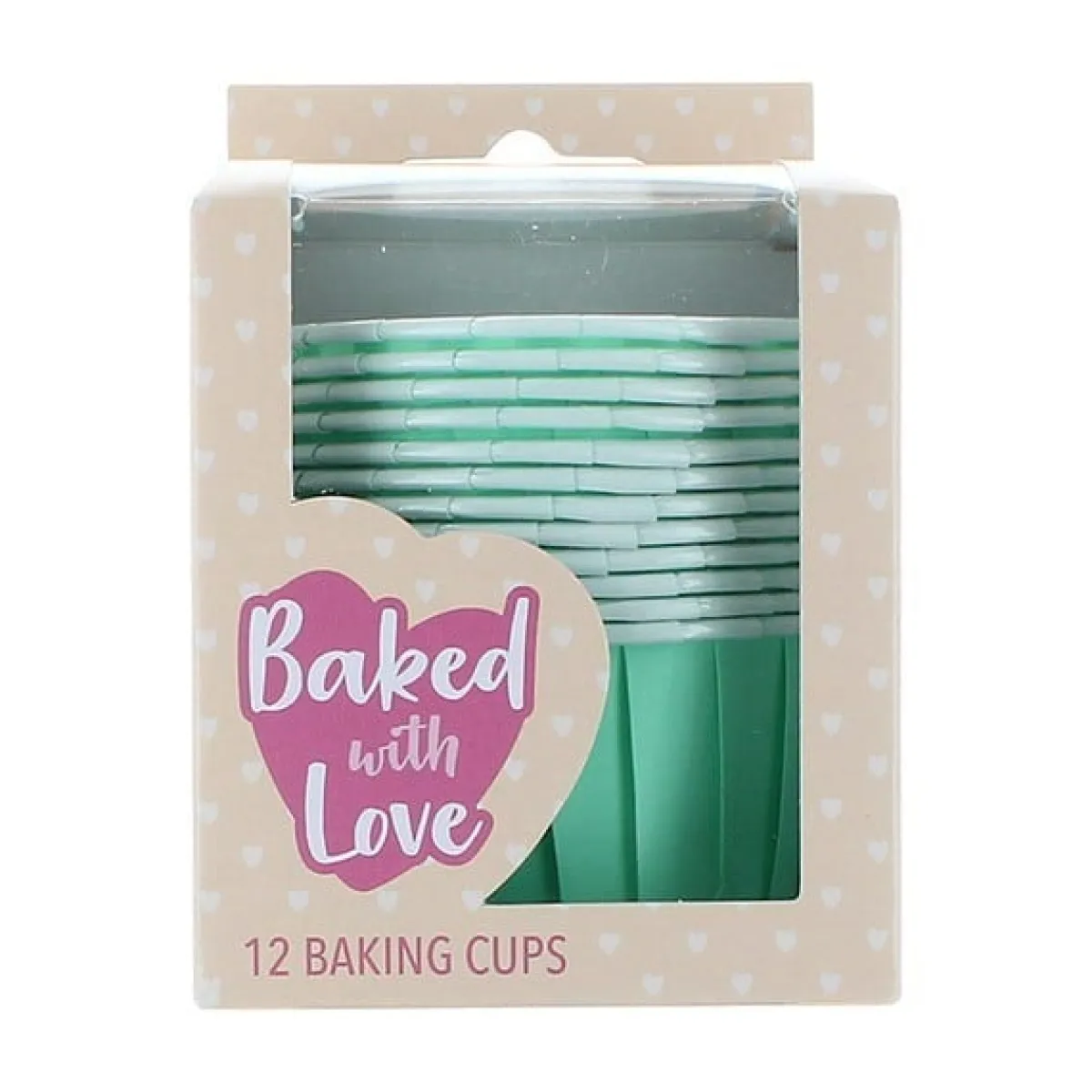 Culpitt Cupcake Vormpjes Aqua 50mm 12st. New
