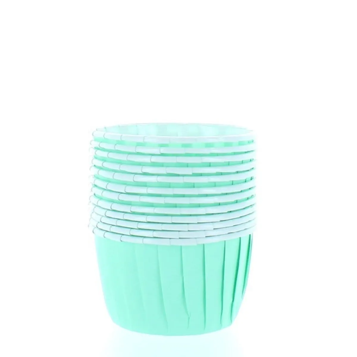 Culpitt Cupcake Vormpjes Aqua 50mm 12st. New