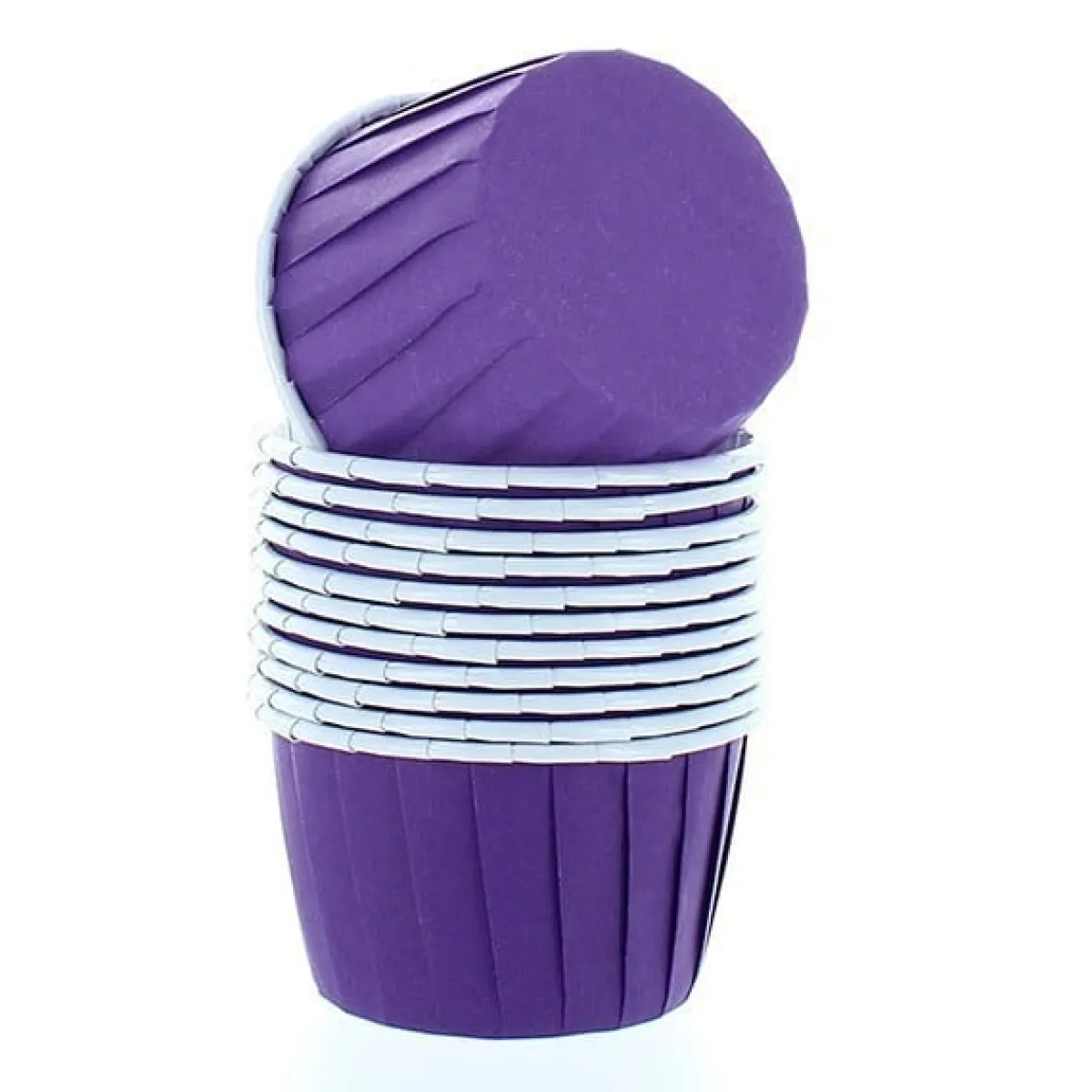 Culpitt Cupcake Vormpjes Paars 50mm 12st. Best