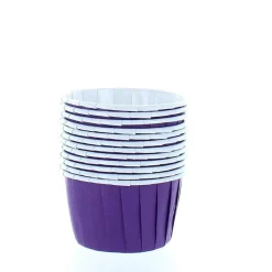 Culpitt Cupcake Vormpjes Paars 50mm 12st. Best