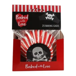 Culpitt Cupcake Vormpjes Piraten 50mm 25st. Online