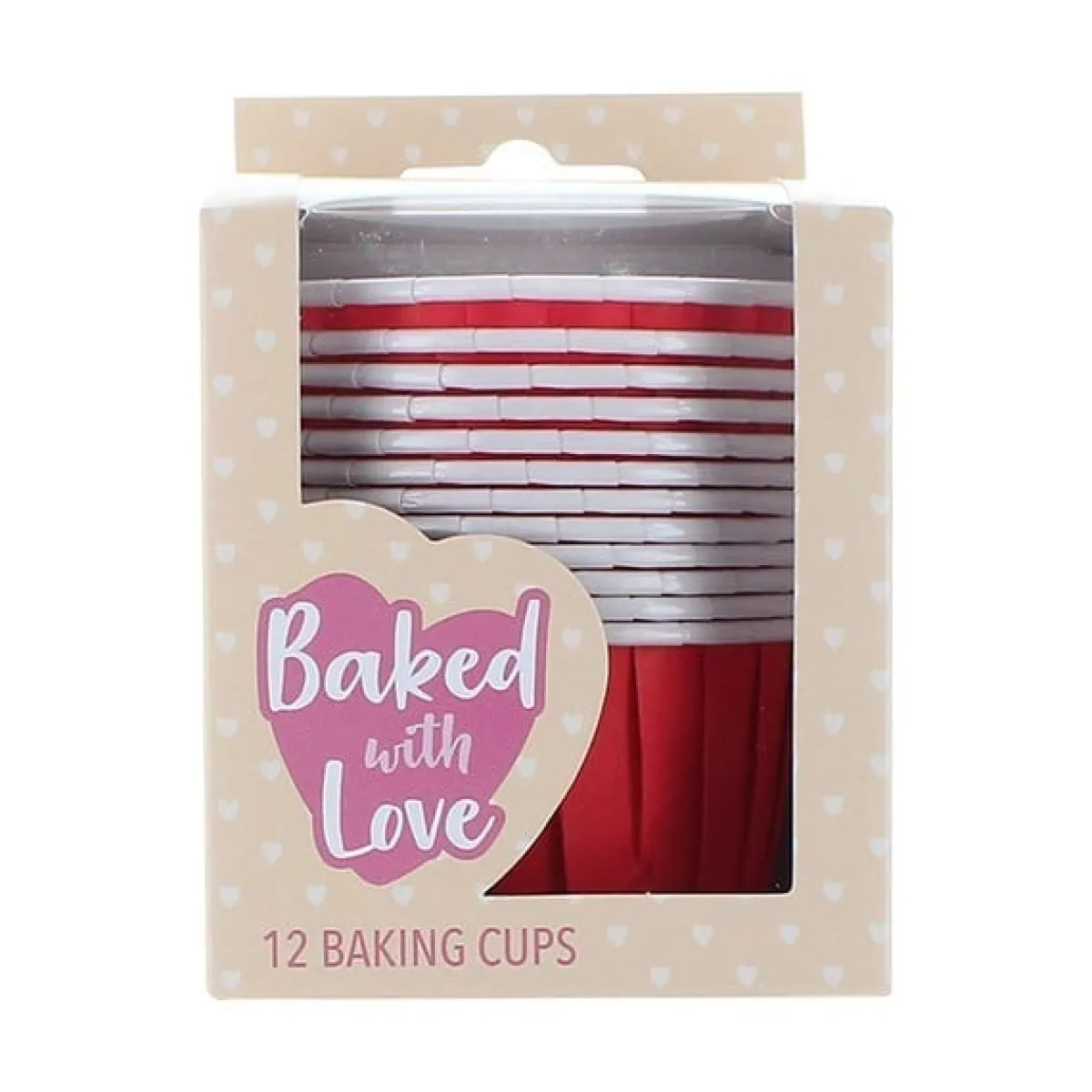 Culpitt Cupcake Vormpjes Rood 50mm 12st. Clearance