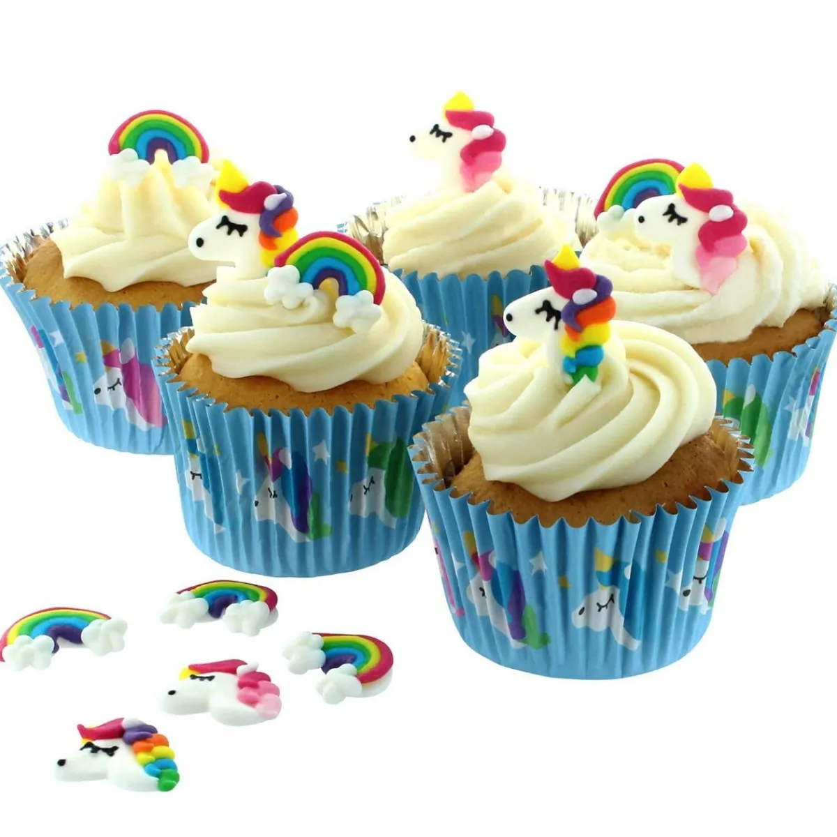 Culpitt Cupcake Vormpjes Unicorn 50mm 25st.