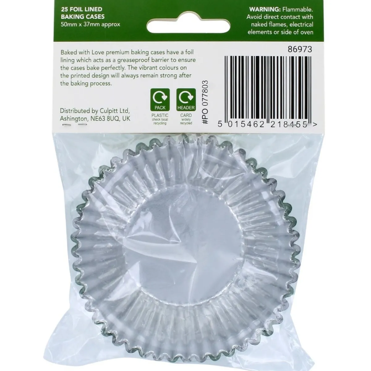 Culpitt Cupcake Vormpjes Voetbal 50mm 25st. Outlet