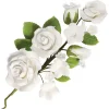 Culpitt Suikerbloem Witte Rozen 14,5cm Clearance