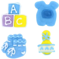 Culpitt Suikerdecoratie ABC Baby Blauw 12st. Sale